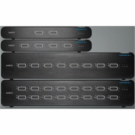 Belkin Universal 2nd Gen Secure KVM Switch, 4-Port Dual Head w/ CAC — F1DN204KVM-UN-4