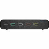 Belkin Universal 2nd Gen Secure KVM Switch, 4-Port Dual Head w/ CAC — F1DN204KVM-UN-4