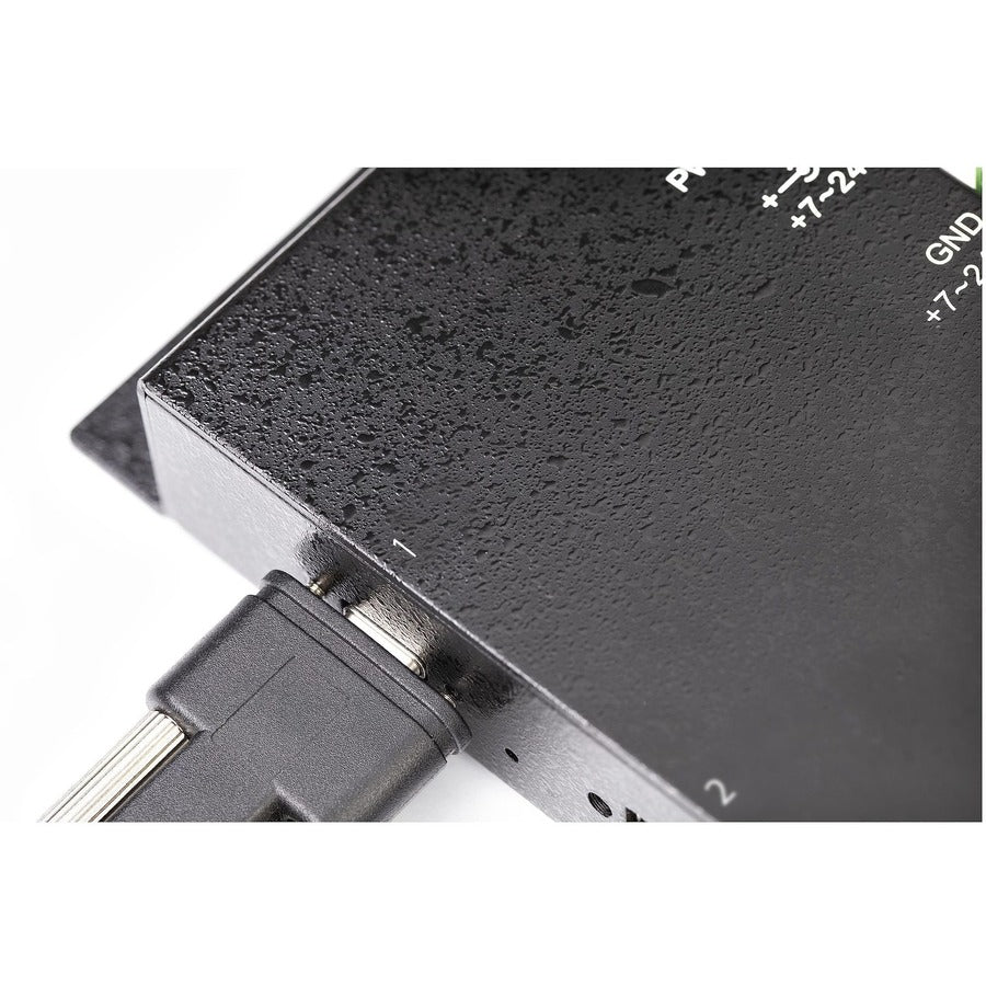 StarTech.com 4 Port USB C Hub 10Gbps, Metal Industrial USB-C Hub, 2x USB-C & 2x USB-A, ESD Surge Protection, Self-Powered USB Type-C Hub — HB31C2A2CME