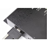 StarTech.com 4 Port USB C Hub 10Gbps, Metal Industrial USB-C Hub, 2x USB-C & 2x USB-A, ESD Surge Protection, Self-Powered USB Type-C Hub — HB31C2A2CME