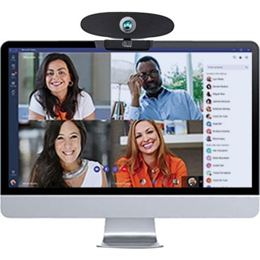 Adesso CyberTrack C100 Webcam - 8 Megapixel - 30 fps - USB 2.0 — CyberTrack C100