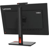 Lenovo ThinkVision T24v-30 24" Class Webcam Full HD LED Monitor - 16:9 - Raven Black — 63D8MAR3US