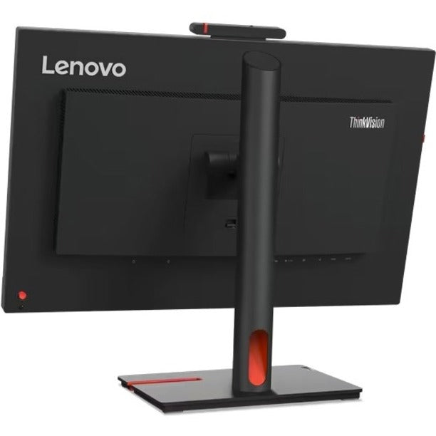 Lenovo ThinkVision T24v-30 24" Class Webcam Full HD LED Monitor - 16:9 - Raven Black — 63D8MAR3US