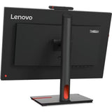 Lenovo ThinkVision T24v-30 24" Class Webcam Full HD LED Monitor - 16:9 - Raven Black — 63D8MAR3US
