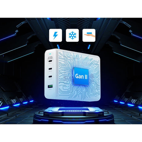 SIIG 240W GaN PD 3.1 Charger - 3C1A — AC-PW1X11-S1
