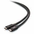 C2G 2.5ft Thunderbolt 4 Cable - USB C Thunderbolt 4 Cable - 100W - 40Gbps - 8K 60Hz — C2G28886