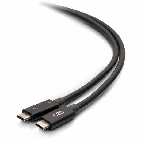 C2G 2.5ft Thunderbolt 4 Cable - USB C Thunderbolt 4 Cable - 100W - 40Gbps - 8K 60Hz — C2G28886
