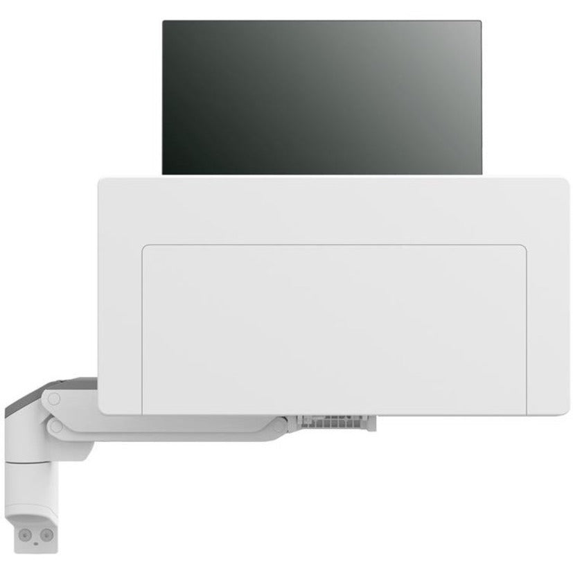 Ergotron CareFit Mounting Arm for Monitor, Mouse, Keyboard, LCD Display - White — 45-621-251