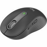 Logitech Signature M650 Wireless Mouse - For Small to Medium Sized Hands, 2-Year Battery, Silent Clicks, Bluetooth, Graphite — 910-006250
