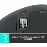 Logitech MX Master 3S for Business, Wireless Mouse with Quiet Clicks, 8K DPI, Logi Bolt USB Receiver, Graphite — 910-006581