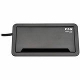 Eaton Tripp Lite Series Power It! 2-Outlet In-Desk Power and Charging Dock - 4x USB-A, USB-B, HDMI, RJ11, RJ45, 10 ft. Cord, Antimicrobial Protection, Black — PS222DATAM