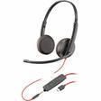 Poly Blackwire 3225 Stereo Headset +USB-C/A Adapter TAA — 8M3X7AA#ABA