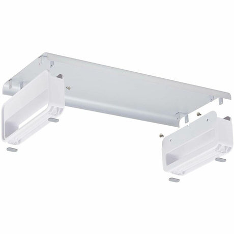 StarTech.com Ergonomic Monitor Riser Stand, Up to 33lb/15kg, Fixed height 3.5in/9cm, Desktop Computer Monitor/Laptop Riser, Steel Platform — 1MFSW-MONITOR-RISER