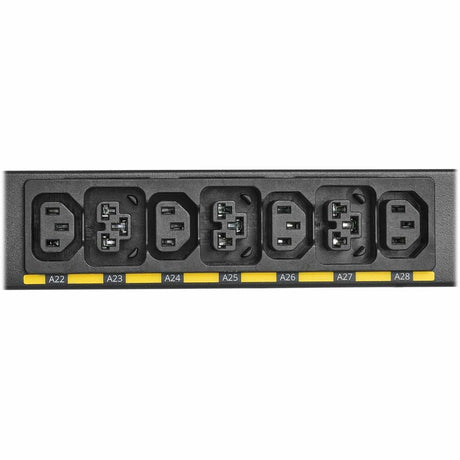 Eaton Universal-Input Managed PDU G4, 208V and 415/240V, 42 Outlets, Input Cable Sold Separately, 72-Inch 0U Vertical — EVMAGU23X
