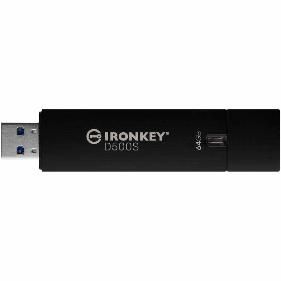 IronKey D500S 64GB USB 3.2 (Gen 1) Type A Flash Drive — IKD500S/64GB