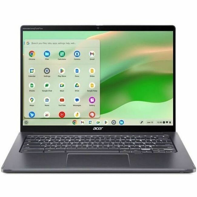 Acer Chromebook Spin 714 CP714-2WN CP714-2WN-320J 14" Touchscreen 2 in 1 Chromebook - WUXGA - Intel Core i3 13th Gen i3-1315U - 8 GB - 256 GB SSD - English (US) Keyboard - Iron — NX.KLCAA.004