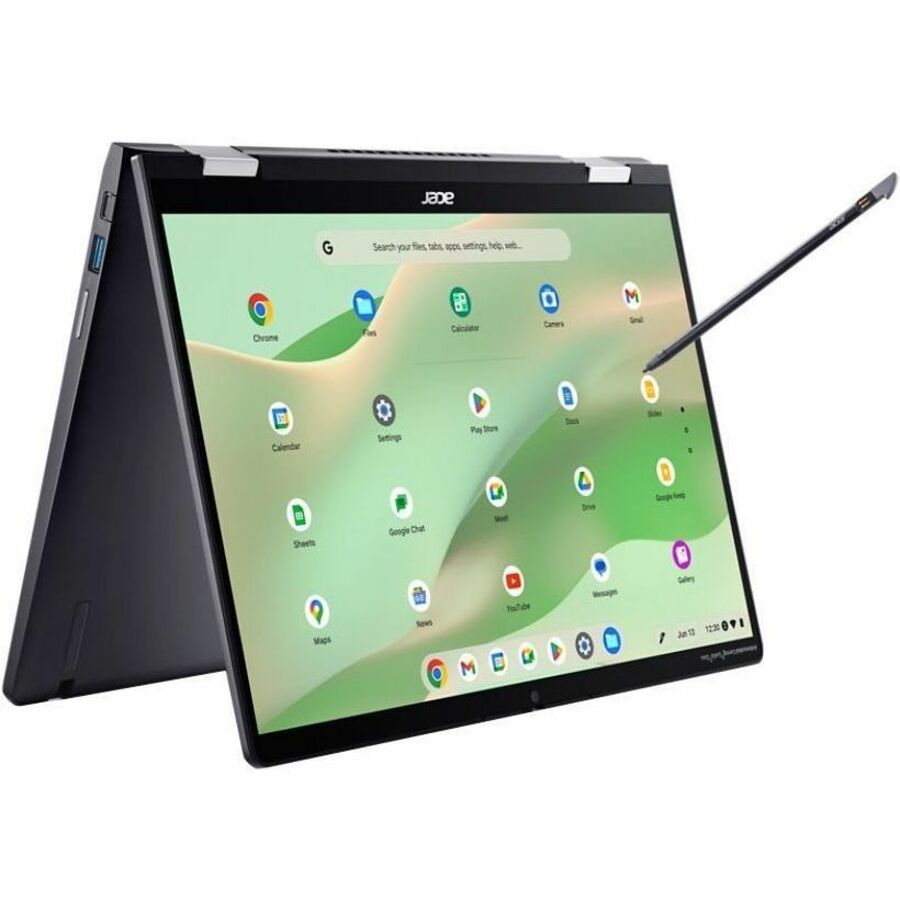 Acer Chromebook Spin 714 CP714-2WN CP714-2WN-320J 14" Touchscreen 2 in 1 Chromebook - WUXGA - Intel Core i3 13th Gen i3-1315U - 8 GB - 256 GB SSD - English (US) Keyboard - Iron — NX.KLCAA.004