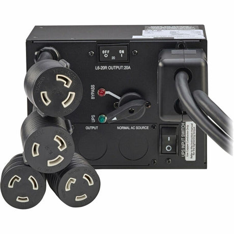 Eaton Tripp Lite Series SmartOnline Maintenance Bypass for Select 5kVA to 6kVA SmartOnline UPS Systems, 2 L6-30R and 2 L6-20R Outlets, 0U, TAA — SUPDMBP6K