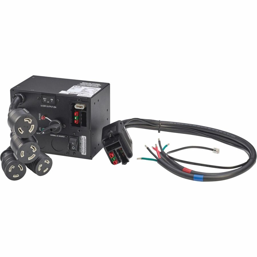 Eaton Tripp Lite Series SmartOnline Maintenance Bypass for Select 5kVA to 6kVA SmartOnline UPS Systems, 2 L6-30R and 2 L6-20R Outlets, 0U, TAA — SUPDMBP6K