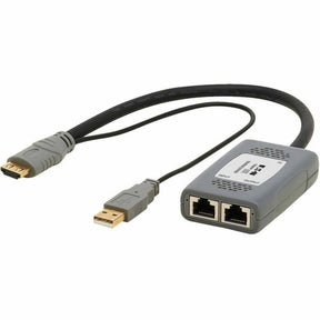 Eaton Tripp Lite Series HDMI over Cat6 Pigtail Receiver with Repeater, 4K 60 Hz, 4:4:4, Transceiver, HDCP 2.2, 230 ft. (70.1 m), TAA — B127U-110-PH