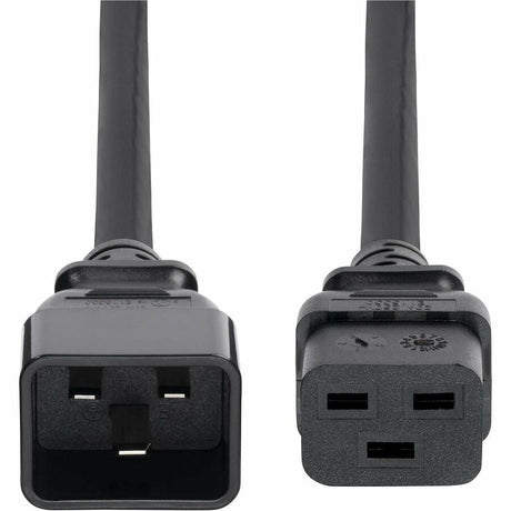 StarTech.com 2ft (60cm) Heavy Duty Extension Cord, IEC 60320 C19 to C20 Black Extension Cord, 20A 250V, 12AWG, UL Listed — BA16-2200-POWER-CORD