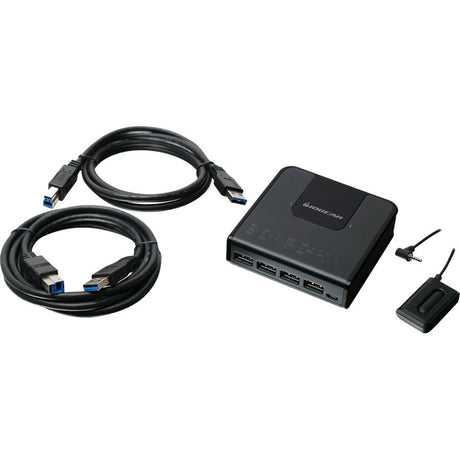 IOGEAR 2x4 USB 3.0 Peripheral Sharing Switch — GUS432