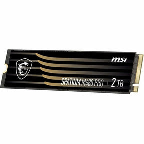 MSI SPATIUM M480 PRO 2 TB Solid State Drive - M.2 2280 Internal - PCI Express NVMe (PCI Express NVMe 4.0 x4) — SM480PN2TB