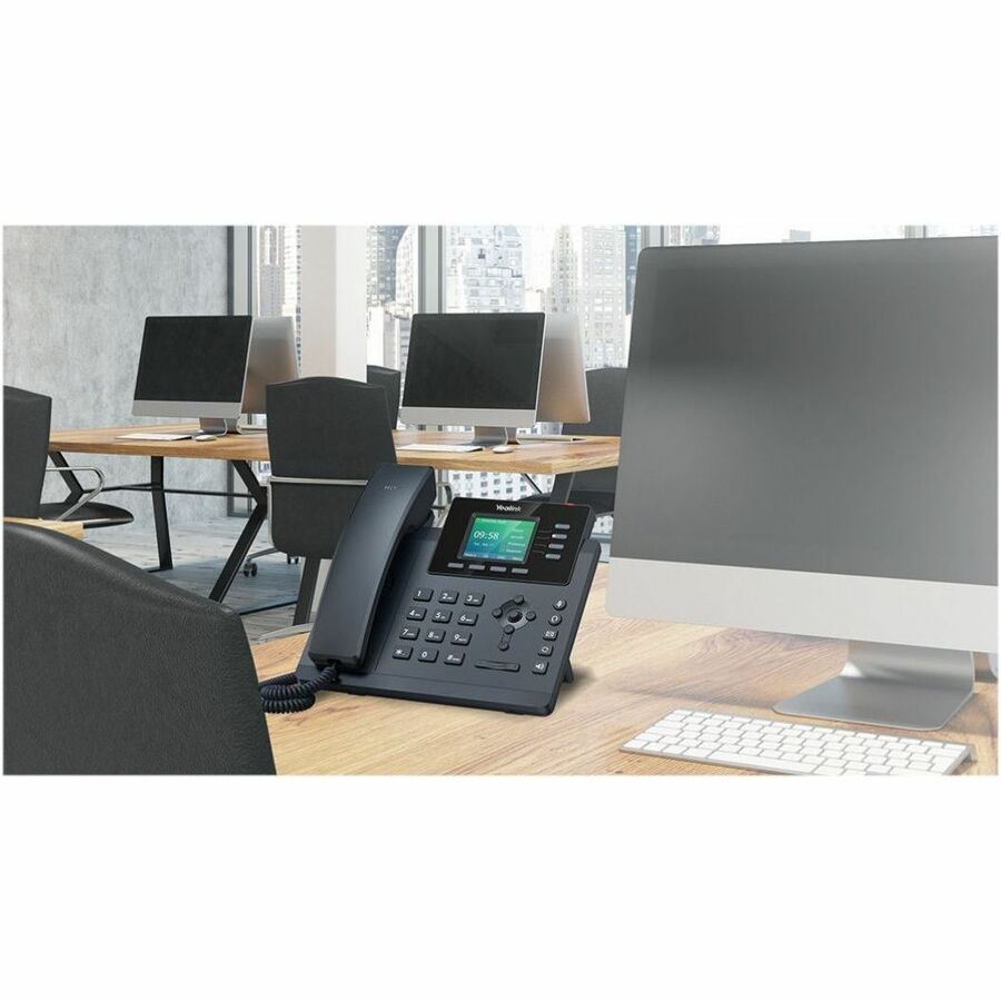 Yealink SIP-T34W IP Phone - Corded - Corded/Cordless - Wi-Fi, Bluetooth - Wall Mountable - Classic Gray — 1301037