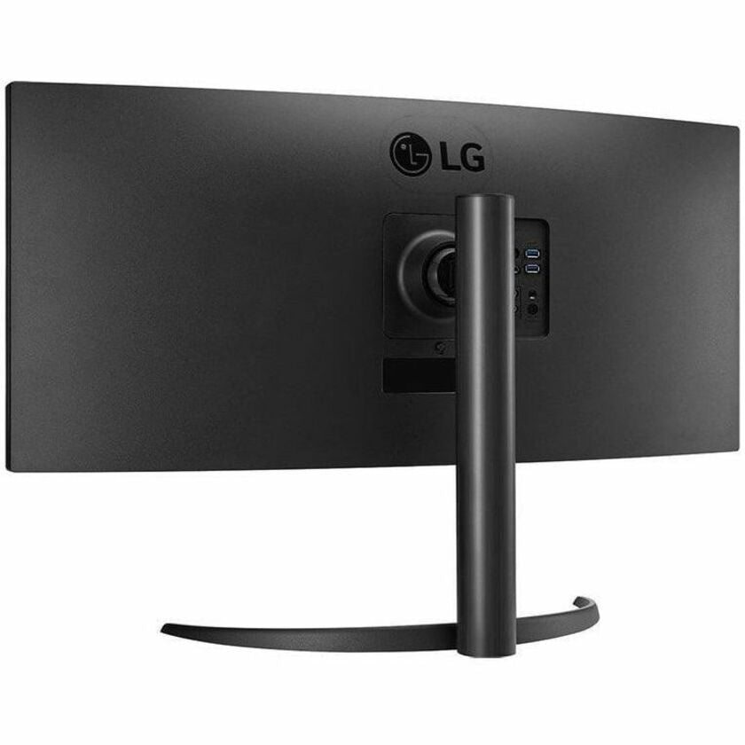 LG Ultrawide 34BR55QC-B 34" Class UWQHD Curved Screen LCD Monitor - 21:9 - Textured Black — 34BR55QC-B