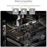 StarTech.com 5-Port USB PCIe Card, USB 3.2 10Gbps, PCI Express Card with 4x USB-C Ports, 1x USB-A Internal Port — PS4C3IA3-USB-C-CARD