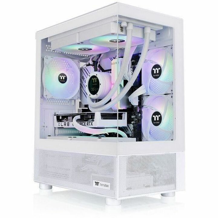 Thermaltake View 170 TG ARGB Snow Micro Chassis — CA-1Z4-00M6WN-00