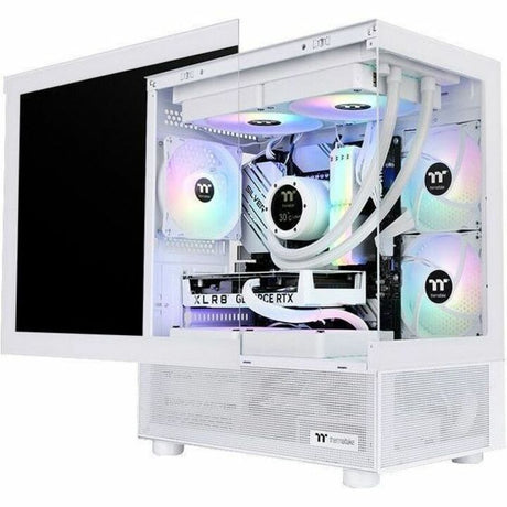 Thermaltake View 170 TG ARGB Snow Micro Chassis — CA-1Z4-00M6WN-00
