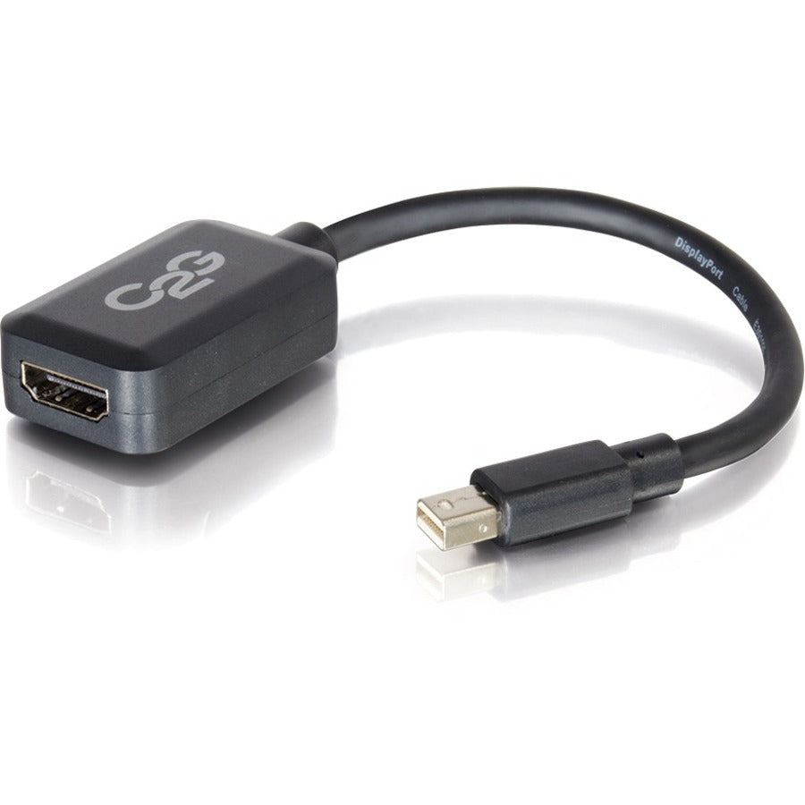 C2G Mini DisplayPort to HDMI Adapter - Black — 54313