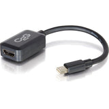 C2G Mini DisplayPort to HDMI Adapter - Black — 54313
