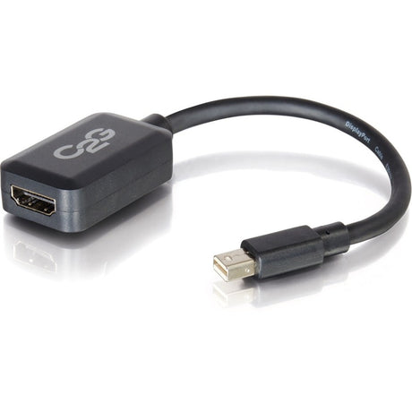 C2G Mini DisplayPort to HDMI Adapter - Black — 54313