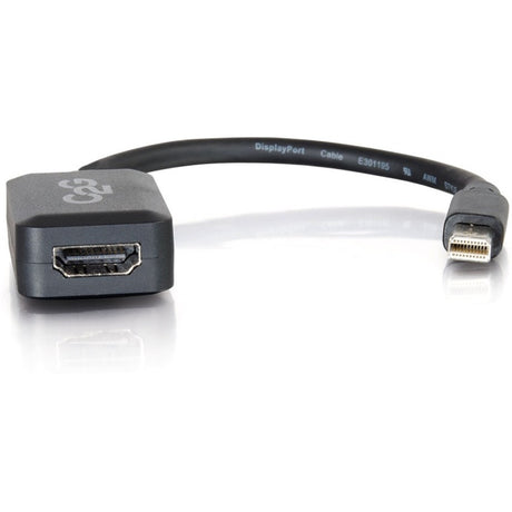 C2G Mini DisplayPort to HDMI Adapter - Black — 54313