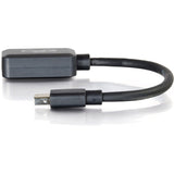 C2G Mini DisplayPort to HDMI Adapter - Black — 54313