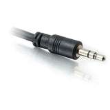 C2G 15ft CMG-Rated 3.5mm Stereo Audio Cable With Low Profile Connectors — 40106
