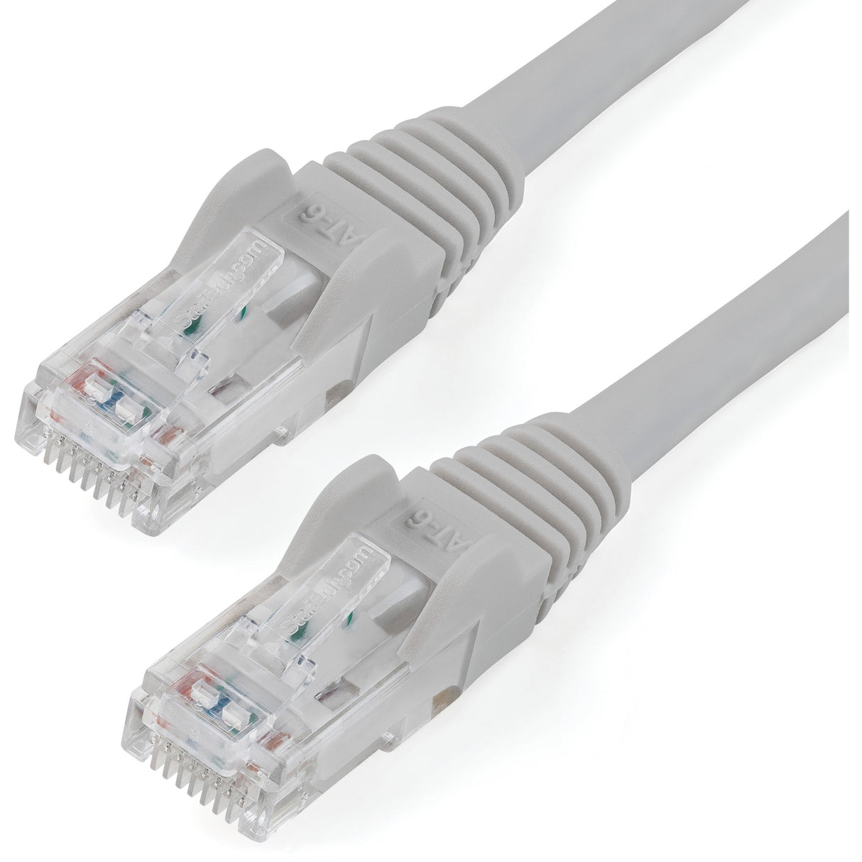 StarTech.com 10ft CAT6 Ethernet Cable - Gray Snagless Gigabit - 100W PoE UTP 650MHz Category 6 Patch Cord UL Certified Wiring/TIA — N6PATCH10GR