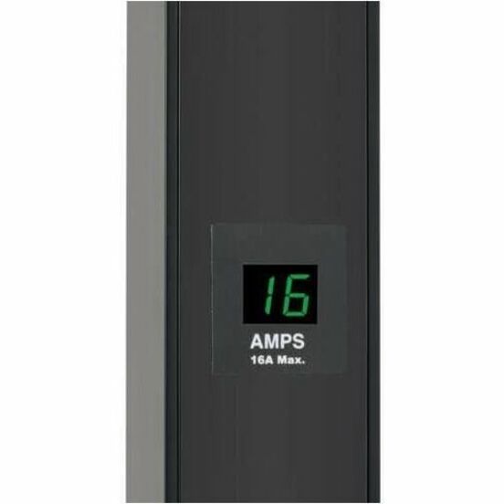 Eaton Tripp Lite Series 3.7kW Single-Phase Local Metered PDU, 208/230V Outlets (32-C13, 6-C19), IEC309 16A Blue 16A, 0U Vertical — PDUMV16HV
