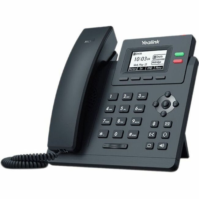 Yealink SIP-T31G IP Phone - Corded - Corded - Wall Mountable - Classic Gray — 1301044