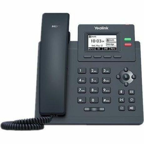 Yealink SIP-T31G IP Phone - Corded - Corded - Wall Mountable - Classic Gray — 1301044