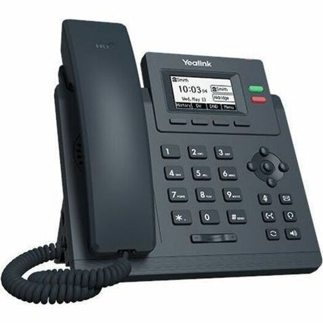 Yealink SIP-T31G IP Phone - Corded - Corded - Wall Mountable - Classic Gray — 1301044