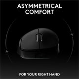 Logitech G PRO X SUPERLIGHT 2 DEX LIGHTSPEED Wireless Gaming Mouse, 60g Pro-Grade Lightweight Mouse With 5 Programmable Buttons, 32k DPI Sensor, USB-C Charging, for PC/Mac - Black — 910-007328