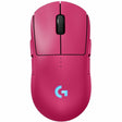 Logitech G PRO 2 LIGHTSPEED Wireless Gaming Mouse, Right- or Left-Handed Mouse with up to 4 Customizable and Switchable Magnetic Side Buttons, 32k DPI Sensor, USB-C Charging, for PC/Mac - Magenta — 910-007291