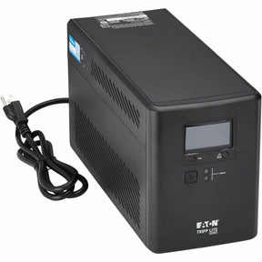 Eaton Tripp Lite Series 750VA 500W 120V Line-Interactive Cloud-Connected UPS with Remote Monitoring - 10 NEMA 5-15R Outlets (5 Surge + 5 Surge and Battery Backup), LCD, 5-15P Plug, Tower — SMART750LCDTNC
