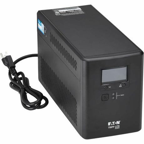 Eaton Tripp Lite Series 750VA 500W 120V Line-Interactive Cloud-Connected UPS with Remote Monitoring - 10 NEMA 5-15R Outlets (5 Surge + 5 Surge and Battery Backup), LCD, 5-15P Plug, Tower — SMART750LCDTNC