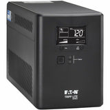 Eaton Tripp Lite Series 750VA 500W 120V Line-Interactive Cloud-Connected UPS with Remote Monitoring - 10 NEMA 5-15R Outlets (5 Surge + 5 Surge and Battery Backup), LCD, 5-15P Plug, Tower — SMART750LCDTNC