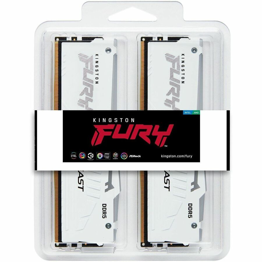 Kingston FURY Beast 64GB (2 x 32GB) DDR5 SDRAM Memory Kit — KF560C30BWEAK2-64