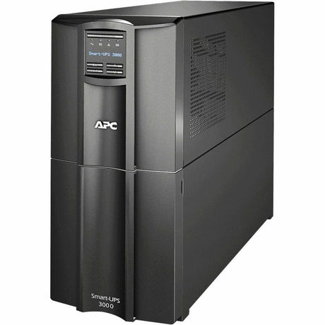 APC Smart-UPS, Line Interactive, 3kVA, Tower, 120V, 8 NEMA 5-15R+2 NEMA 5-20R outlets, SmartConnect Port+SmartSlot, AVR, LCD [TAA] — SMT3000CUS